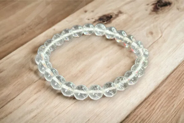 Clear Quartz Bracelet for Strength and Clarity