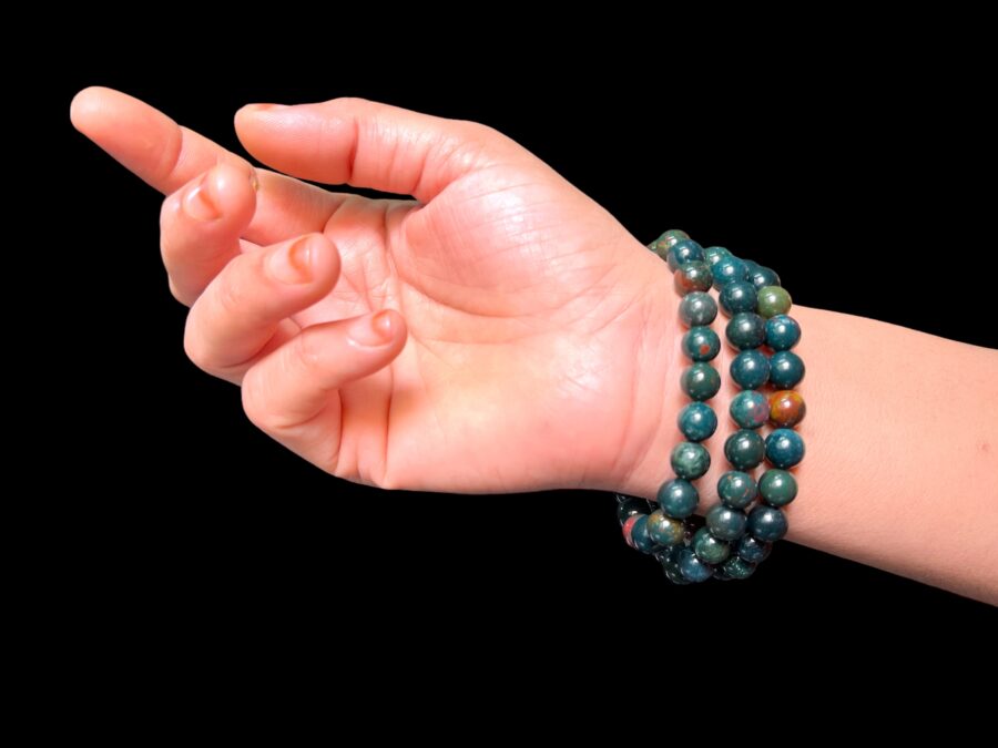 Blood Stone bracelet For Mental Clarity - Image 5