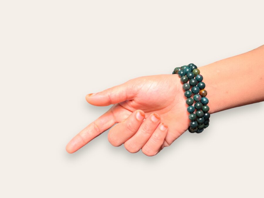 Blood Stone bracelet For Mental Clarity - Image 6