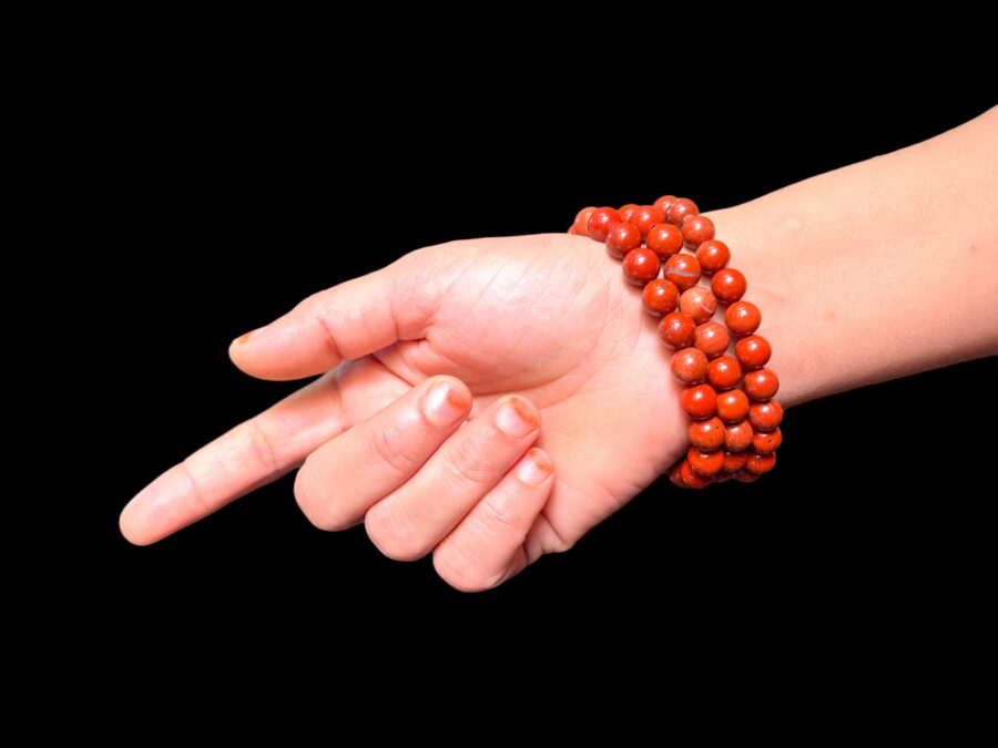 Red Jasper Bracelet For Patience and Tolerance - Image 5