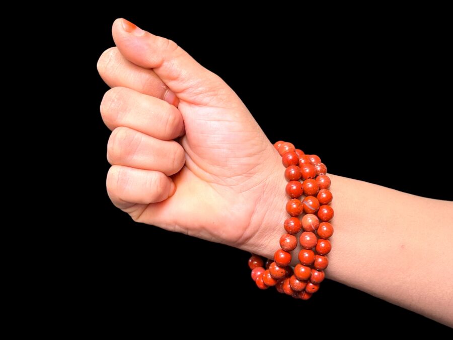 Red Jasper Bracelet For Patience and Tolerance - Image 4