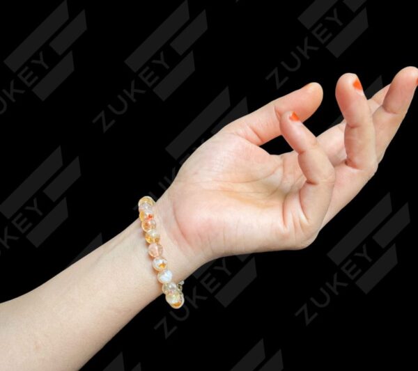 Natural Citrine Bracelet Stone of Wealth & Success