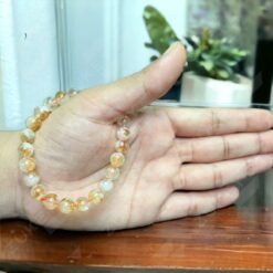Natural Citrine Bracelet Stone of Wealth & Success