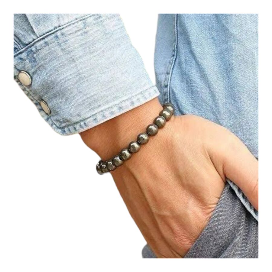 Certified Pyrite Bracelet – Wealth & Protection - Image 4