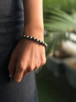 Alternative view of Certified Pyrite Bracelet – Wealth & Protection