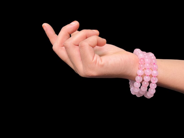 Rose Quartz gemstone bracelets